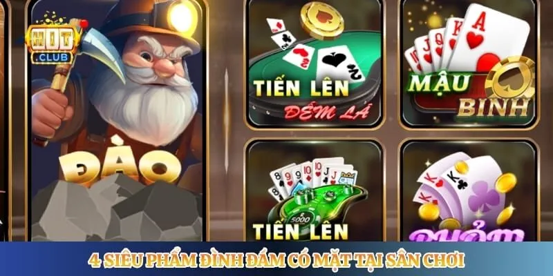 4 siêu phẩm đình đám có mặt tại sân chơi 